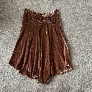 Women’s Brown Midi Skirt